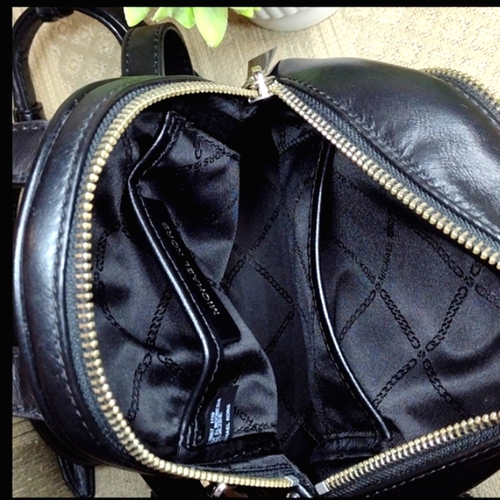 Michael Kors Mini Rhea Python Convertible Backpack - Picture 11 of 15